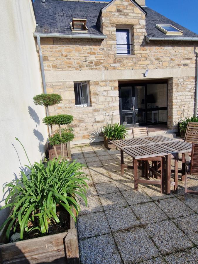 Maison en pierre accès pied plage Arzon Extérieur photo
